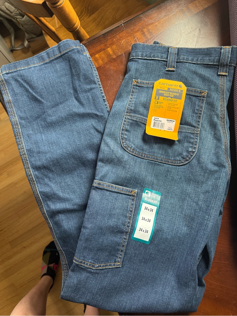 Carhartt Relaxed Fit Men’s Jeans - Denim Blue